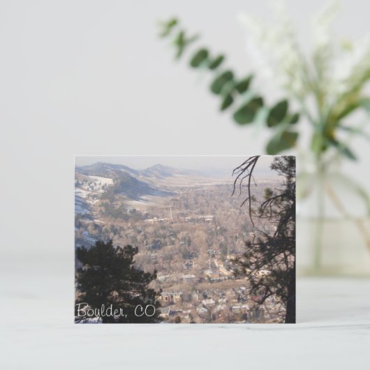 Carte Postale Boulder, Colorado de Above (Debout devant)