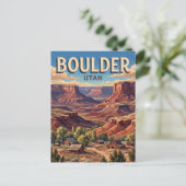 Carte Postale Boulder Utah (Debout devant)