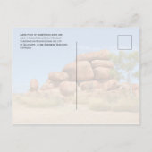 Carte Postale Boulders ronds, Karlu Karlu, Devils Marbles (Dos)