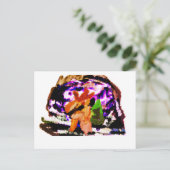 Carte Postale Boule à neige (Debout devant)