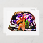 Carte Postale Boule à neige (Devant / Derrière)