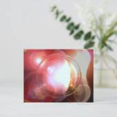 Carte Postale Boule Abstraite (Debout devant)