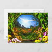 Carte Postale Boule de cristal (Devant / Derrière)