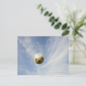 Carte Postale Boule de football (Debout devant)