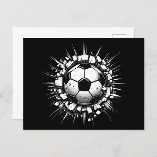 Carte Postale Boule de football