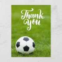 Boule de football avec Merci de mot