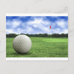 Carte Postale Boule de golf 4