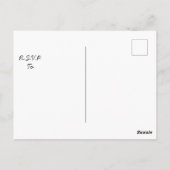 Carte Postale Boule de golf avec amour sur gazon vert nuptiale (Dos)