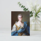 Carte Postale Boule de gomme Diva avec Papillon Bleu (Debout devant)