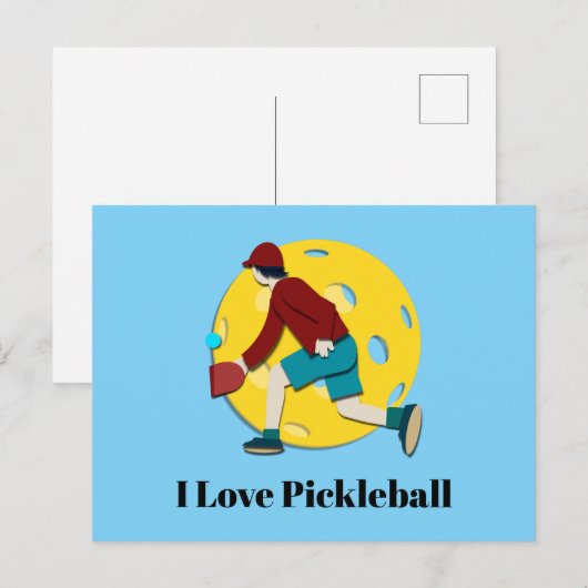 Carte Postale Boule de pique (Devant / Derrière)