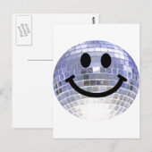 Carte Postale Boule Disco (Devant / Derrière)