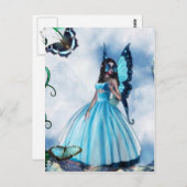 Carte Postale Boule mascarade aux fées (Devant / Derrière)