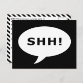 Carte Postale Boule parlante (Devant / Derrière)