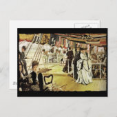 Carte Postale Boule sur le plateau (Devant / Derrière)