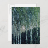 Carte Postale Bouleaux (Devant / Derrière)