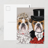 Carte Postale Bouledogue (Devant / Derrière)