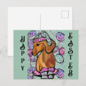 Carte Postale Bouledogue allemand de nain, plus communément appe (Devant / Derrière)