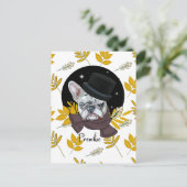 Carte Postale Bouledogue Beau. Frenchie (Debout devant)