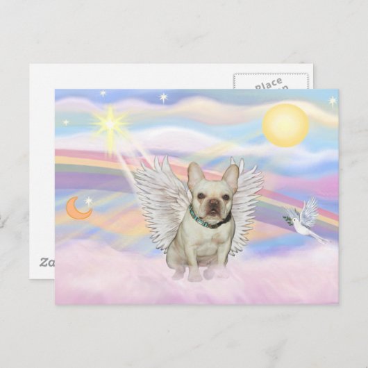 Carte Postale Bouledogue Français (Devant / Derrière)