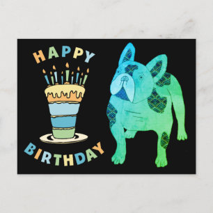 Carte Postale Bouledogue français