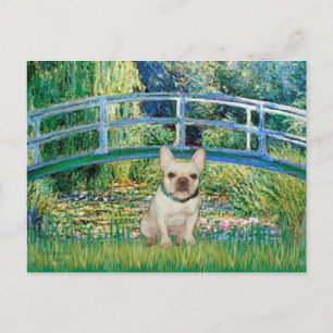 Carte Postale Bouledogue français 1 - Pont