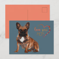 Bouledogue français Fête des mères French Bulldog