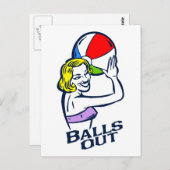 Carte Postale Boules (Devant / Derrière)