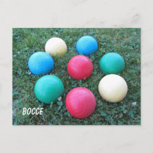 Carte Postale Boules de pétanque