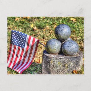 Carte Postale Boulets de canon de la Memorial de la Guerre de Sé