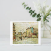 Carte Postale Boulevard de Clichy, Van Gogh Fine Art (Debout devant)