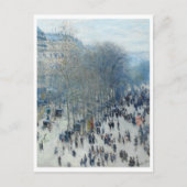 Carte Postale Boulevard des Capucines par Claude Monet (Devant)