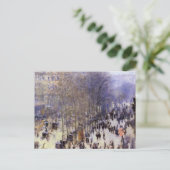 Carte Postale Boulevard des Capucines par Claude Monet, Art nouv (Debout devant)
