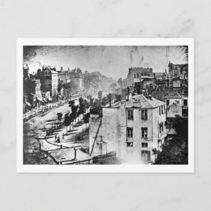 Carte Postale Boulevard du Temple Paris France 1838
