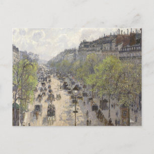 Carte Postale Boulevard Montmartre Camille Pissarro