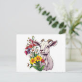 Carte postale Bouquet (Debout devant)