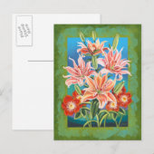 Carte Postale Bouquet à la frontière II (Devant / Derrière)