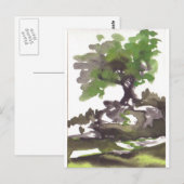 Carte postale Bouquet Canyon Tree Art (Devant / Derrière)