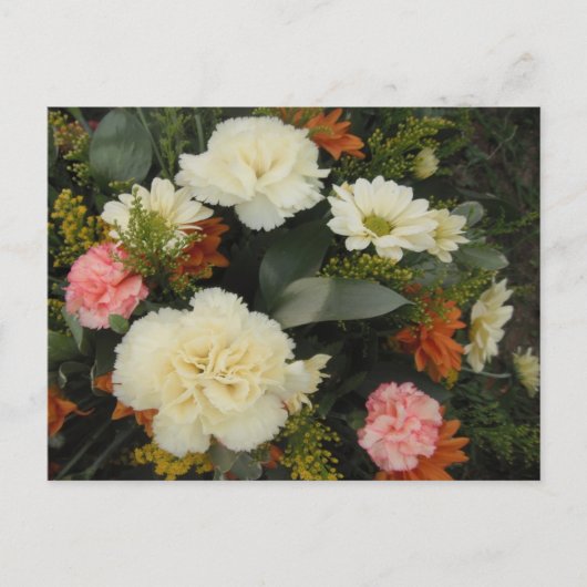 Carte Postale Bouquet Carnation (Devant)