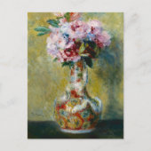 Carte Postale Bouquet dans un vase d'Auguste Renoir (Devant)