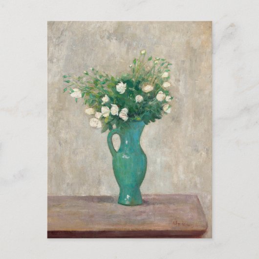 Carte Postale Bouquet dans un vase vert | Tadeusz Makowski (Devant)