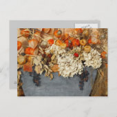 Carte Postale Bouquet d'automne (Devant / Derrière)