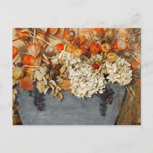 Carte Postale Bouquet d'automne (Devant)