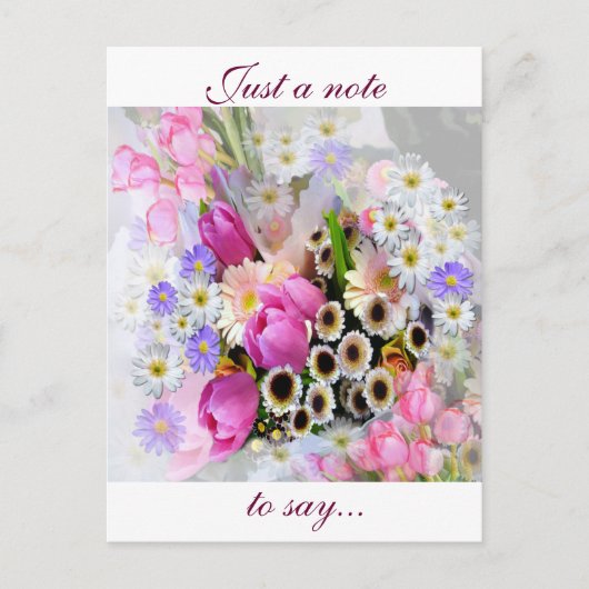 Carte Postale Bouquet d'avril (Devant)