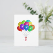 Carte Postale Bouquet de ballon (Debout devant)