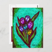 Carte Postale Bouquet de cerveau (Devant / Derrière)