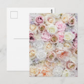 Carte Postale Bouquet de fleurs (Devant / Derrière)