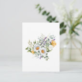 Carte Postale Bouquet De Fleurs (Debout devant)