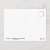 Carte postale Bouquet de fleurs (Dos)