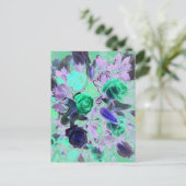 Carte Postale Bouquet de fleurs (Debout devant)