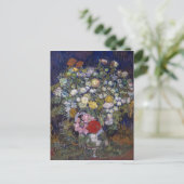 Carte Postale Bouquet de fleurs dans un vase | Van Gogh | (Debout devant)